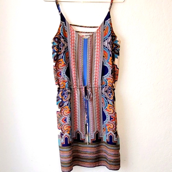 Size 4 Lucy and Laurel summer boho dress. - Picture 2 of 10